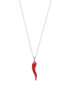 Ti Sento  Lucky Pepper Pendant, Red