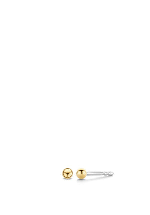 Ti Sento Minimalist Ball Stud Earrings, Gold
