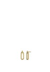 Ti Sento Link Stud Earrings, Gold