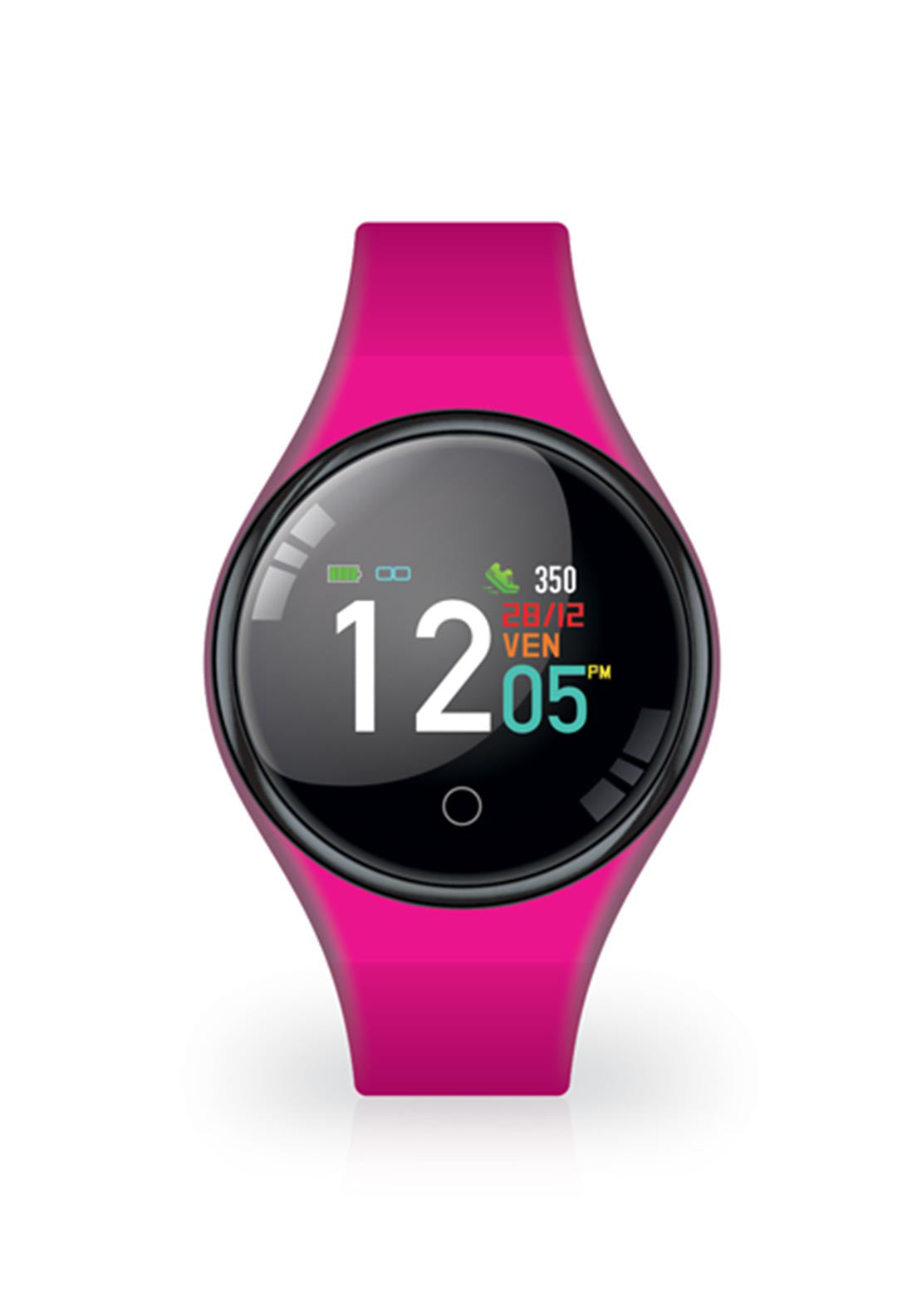 TechMade FreeTime Smart Watch, Pink