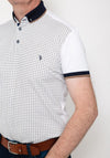 Tom Penn Contrast Trim Polo Shirt, White