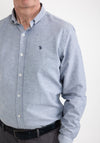 Tom Penn Long Sleeve Shirt, Teal