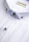 Tom Penn Short Sleeve Shirt, White