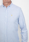 Tom Penn Long Sleeve Shirt, Blue