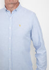 Tom Penn Long Sleeve Shirt, Blue