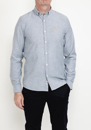 Tom Penn Long Sleeve Shirt, Charcoal