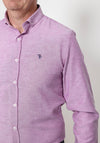 Tom Penn Long Sleeve Shirt, Purple
