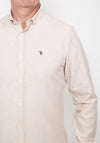 Tom Penn Long Sleeve Shirt, Stone