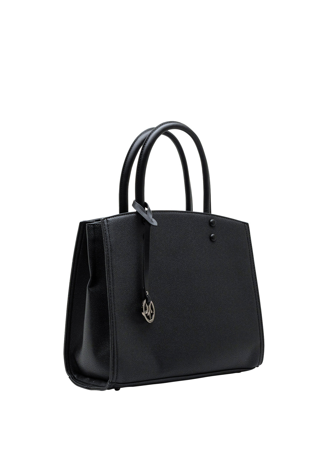 Zen Collection Star Charm Medium Tote Bag, Black