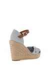 Tommy Hilfiger Womens Seercucker Espadrille Sandals, Bluecoast