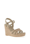 Tommy Hilfiger Womens Woven Strap Wedge Sandals, Sandalwood