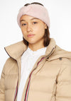 Tommy Hilfiger TH Timeless Knit Headband, Light Pink