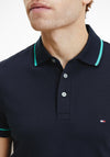 Tommy Hilfiger 1985 Tipped Polo Shirt, Desert Sky