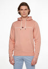 Tommy Hilfiger Logo Drawstring Hoodie, Guava