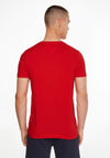 Tommy Hilfiger Square Logo T-Shirt, Primary Red