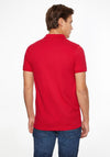Tommy Hilfiger Slim Fit Logo Polo Shirt, Primary Red