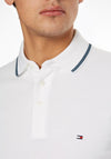 Tommy Hilfiger 1985 Tipped Slim Polo Shirt, White