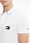 Tommy Hilfiger Slim Fit Logo Polo Shirt, White