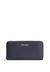 Tommy Hilfiger Iconic Zip Around Wallet, Navy