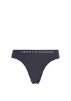 Tommy Hilfiger Womens Logo Bikini Brief, Navy