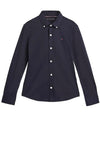 Tommy Hilfiger Boy Solid Jersey Shirt, Navy