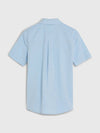 Tommy Hilfiger Boys Short Sleeve Oxford Shirt, Shoreside Blue