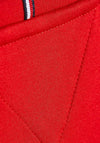 Tommy Hilfiger Girl Branded Short Sleeve Punto Dress, Deep Crimson