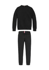 Tommy Hilfiger Boys Colour Block Tracksuit Set, Black