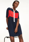 Tommy Hilfiger Frances Pleated Polo Dress, Navy