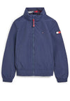 Tommy Hilfiger Boys Essential Jacket with Hood, Twilight Navy