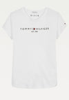 Tommy Hilfiger Boys Essential Logo Print T-Shirt, White