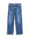Tommy Hilfiger Girls Girlfriend Jeans, Medium Blue