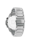 Tommy Hilfiger Mens Harley Black Case 1791890 Watch, Silver