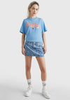 Tommy Jeans Womens Pop Crew Neck Tshirt, Skysail