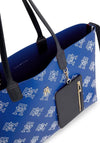 Tommy Hilfiger Iconic Large Monogram Tote Bag, Ultra Blue