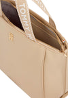 Tommy Hilfiger Spacious Logo Strap Large Tote Bag, Taupe