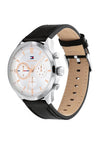 Tommy Hilfiger 1791941 Matthew Watch, Silver & Black