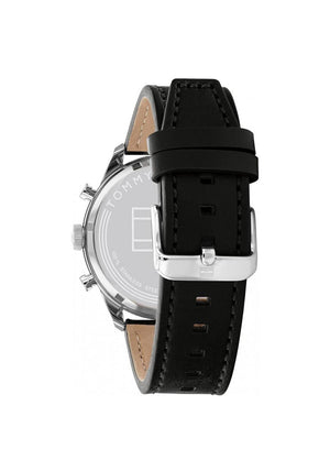 Tommy Hilfiger 1791941 Matthew Watch, Silver & Black