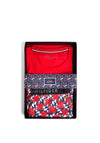 Tommy Hilfiger Boxed Print Pyjama Set, Red Multi