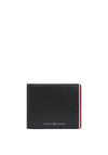 Tommy Hilfiger Signature Credit Card and Coin Wallet, Black