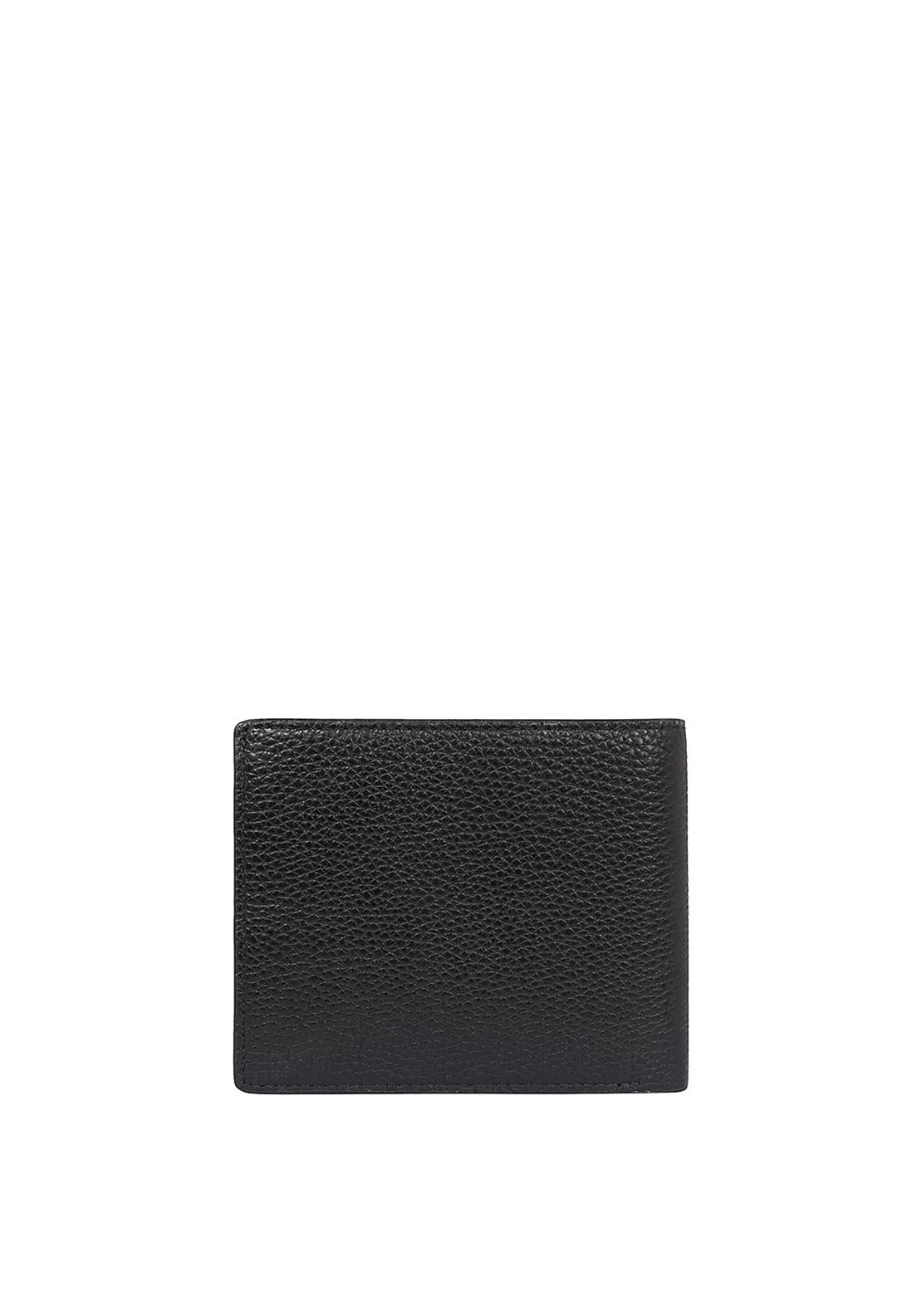 Tommy Hilfiger Signature Credit Card and Coin Wallet, Black