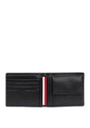 Tommy Hilfiger Signature Credit Card and Coin Wallet, Black