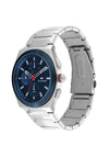 Tommy Hilfiger Mens Connor 1791896 Watch, Silver
