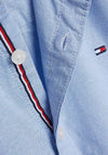 Tommy Hilfiger Boys Oxford Short Sleeve Shirt, Calm Blue