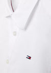 Tommy Hilfiger Boys Oxford Short Sleeve Shirt, White