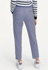 Tommy Hilfiger Womens Gingham Trousers, Navy