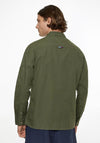 Tommy Jeans Spring Dobby Overshirt, Avalon Green