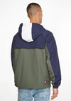 Tommy Jeans Chicago Windbreaker, Avalon Green Multi