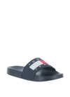 Tommy Jeans Mens Flag Pool Sliders, Navy