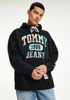 Tommy Jeans College Tie-Dye Hoodie, Twilight Navy